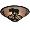 Bear On The Loose 22 Inch 3 Light Flush Mount By Meyda Lighting 1 Bear On The Loose 22 Inch 3 Light Flush Mount By Meyda Lighting -Light Bulbs Sales Store Meyda Lighting 110548