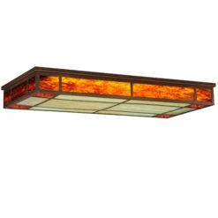 Blaze 54 Inch 3 Light Flush Mount By Meyda Lighting