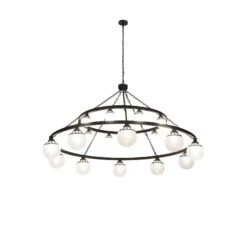 96 Inch 20 Light Semi Flush Mount By Meyda Lighting
