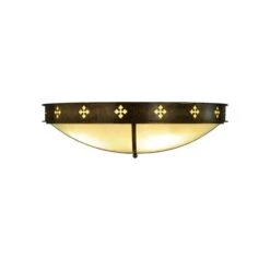 Byzantine 36 Inch 4 Light LED Flush Mount By Meyda Lighting 12 Byzantine 36 Inch 4 Light LED Flush Mount By Meyda Lighting -Light Bulbs Sales Store Meyda Lighting 254675X10 4