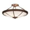 Commerce 36 Inch 6 Light Semi Flush Mount By Meyda Lighting