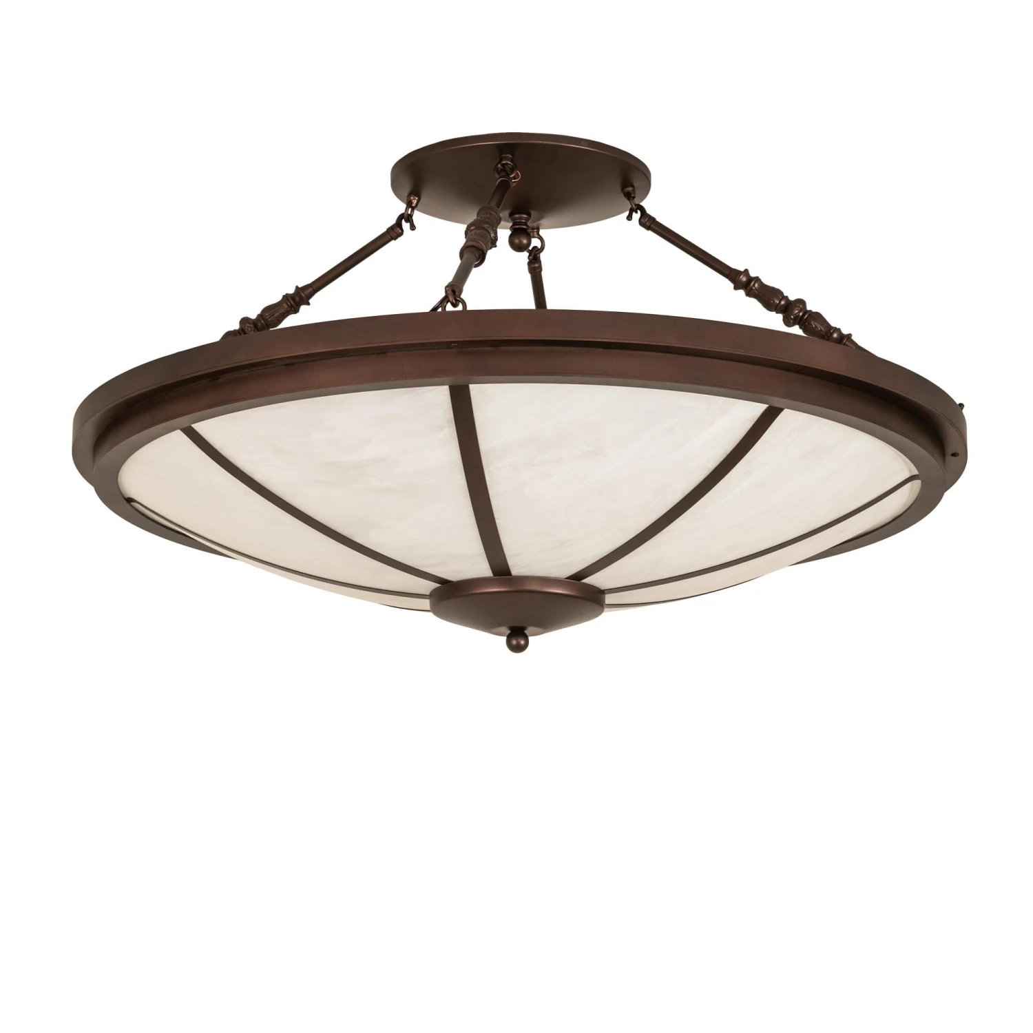 Commerce 36 Inch 6 Light Semi Flush Mount By Meyda Lighting 10 Commerce 36 Inch 6 Light Semi Flush Mount By Meyda Lighting - Image 8