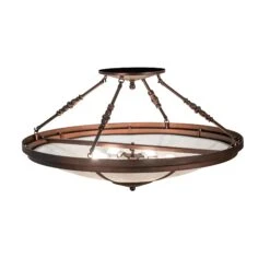 Commerce 36 Inch 6 Light Semi Flush Mount By Meyda Lighting 14 Commerce 36 Inch 6 Light Semi Flush Mount By Meyda Lighting -Light Bulbs Sales Store Meyda Lighting 255456X10 3