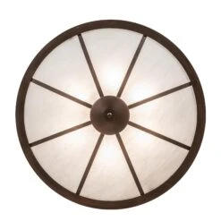 Commerce 36 Inch 6 Light Semi Flush Mount By Meyda Lighting 16 Commerce 36 Inch 6 Light Semi Flush Mount By Meyda Lighting -Light Bulbs Sales Store Meyda Lighting 255456X10 6