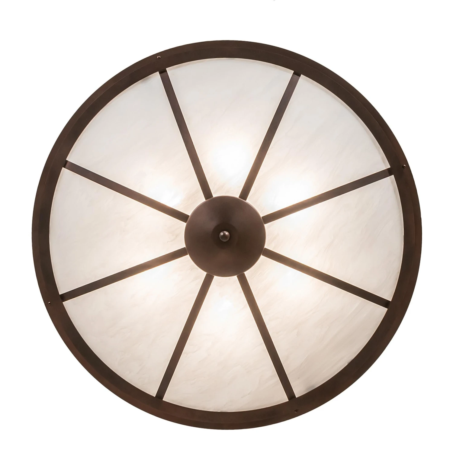 Commerce 36 Inch 6 Light Semi Flush Mount By Meyda Lighting 8 Commerce 36 Inch 6 Light Semi Flush Mount By Meyda Lighting - Image 6