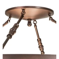 Commerce 36 Inch 6 Light Semi Flush Mount By Meyda Lighting 19 Commerce 36 Inch 6 Light Semi Flush Mount By Meyda Lighting -Light Bulbs Sales Store Meyda Lighting 255456X10 9