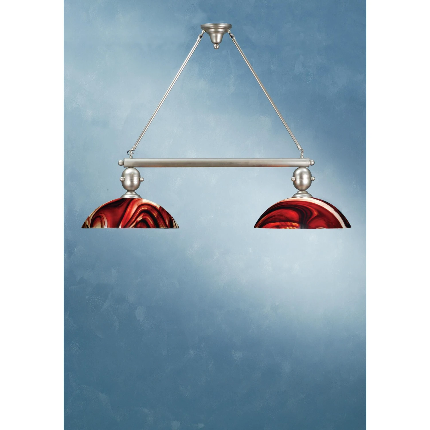 Deco Ball Cabernet Swirl 48 Inch 2 Light Linear Suspension Light By Meyda Lighting 3 Deco Ball Cabernet Swirl 48 Inch 2 Light Linear Suspension Light By Meyda Lighting