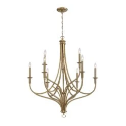 Covent Park 34 Inch 9 Light Chandelier By Minka Lavery