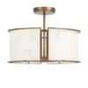Buchanan 17 Inch 4 Light Semi Flush Mount By Minka Lavery 2 Buchanan 17 Inch 4 Light Semi Flush Mount By Minka Lavery -Light Bulbs Sales Store Minka Lavery 1679 755