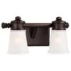 13 Inch 2 Light Bath Vanity Light By Minka Lavery