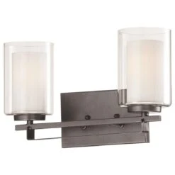 Parsons Studio 15 Inch 2 Light Bath Vanity Light By Minka Lavery