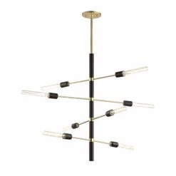 Astrid 28 Inch 8 Light Chandelier By Mitzi -Light Bulbs Sales Store Mitzi H178808 AGB BK 02