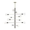 Astrid 36 Inch 12 Light Chandelier By Mitzi -Light Bulbs Sales Store Mitzi H178812 AGB BK