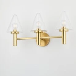 Connie 22 Inch 3 Light Bath Vanity Light By Mitzi 9 Connie 22 Inch 3 Light Bath Vanity Light By Mitzi -Light Bulbs Sales Store Mitzi H540303 AGB BB