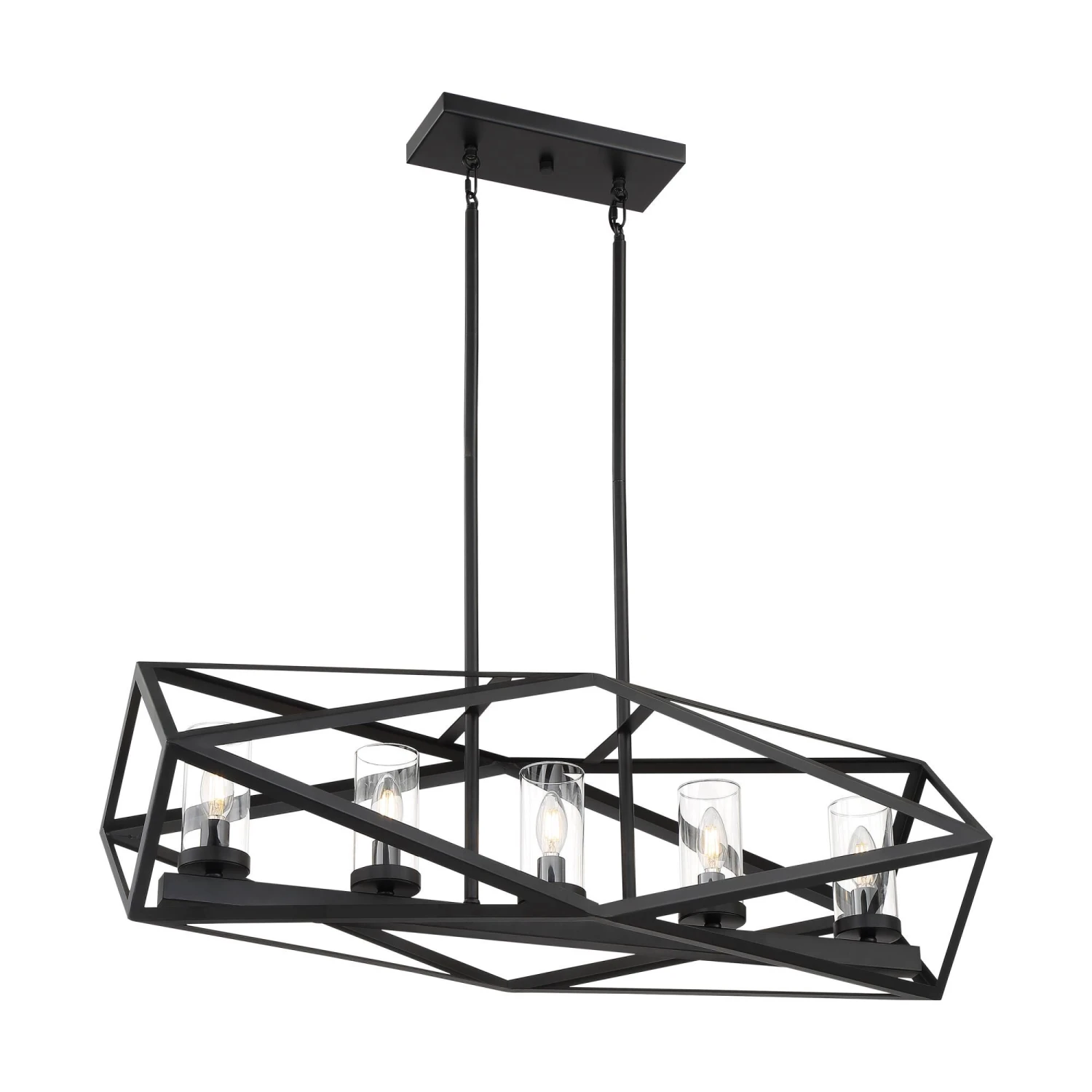 Zemi 36 Inch 5 Light Linear Suspension Light By Nuvo Lighting 3 Zemi 36 Inch 5 Light Linear Suspension Light By Nuvo Lighting