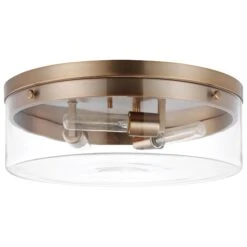 Intersection 17 Inch 3 Light Flush Mount By Nuvo Lighting