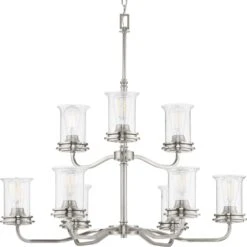 Winslett 34 Inch 9 Light Chandelier By Progress Lighting -Light Bulbs Sales Store Progress Lighting PROG P400208 009 hero PRODIMAGE