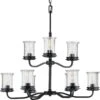 Winslett 34 Inch 9 Light Chandelier By Progress Lighting -Light Bulbs Sales Store Progress Lighting PROG P400208 031 hero PRODIMAGE