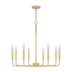 Abner 28 Inch 8 Light Chandelier By Quoizel -Light Bulbs Sales Store Quoizel ABR5028AB 2