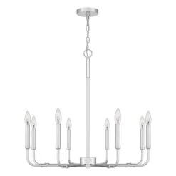 Abner 28 Inch 8 Light Chandelier By Quoizel -Light Bulbs Sales Store Quoizel ABR5028C 2
