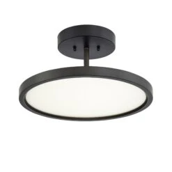 Beltway 15 Inch 1 Light LED Semi Flush Mount By Quoizel -Light Bulbs Sales Store Quoizel BLW1715OI 3