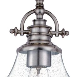 Grant 13 Inch 1 Light Semi Flush Mount By Quoizel -Light Bulbs Sales Store Quoizel GRTS1714BN 4