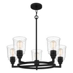 Mcintire 25 Inch 5 Light Chandelier By Quoizel