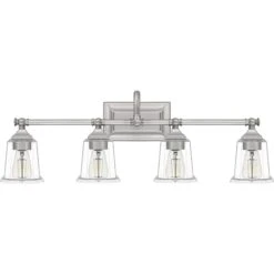 30 Inch 4 Light Bath Vanity Light By Quoizel -Light Bulbs Sales Store Quoizel NLC8604BN 2