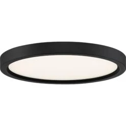 Outskirts 11 Inch 1 Light LED Flush Mount By Quoizel 26 Outskirts 11 Inch 1 Light LED Flush Mount By Quoizel -Light Bulbs Sales Store Quoizel OST1711OI 1