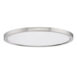 Outskirts 20 Inch 1 Light LED Flush Mount By Quoizel 22 Outskirts 20 Inch 1 Light LED Flush Mount By Quoizel -Light Bulbs Sales Store Quoizel OST1720BN 2