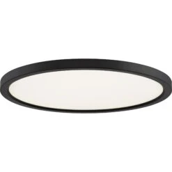 Outskirts 20 Inch 1 Light LED Flush Mount By Quoizel 37 Outskirts 20 Inch 1 Light LED Flush Mount By Quoizel -Light Bulbs Sales Store Quoizel OST1720OI 1