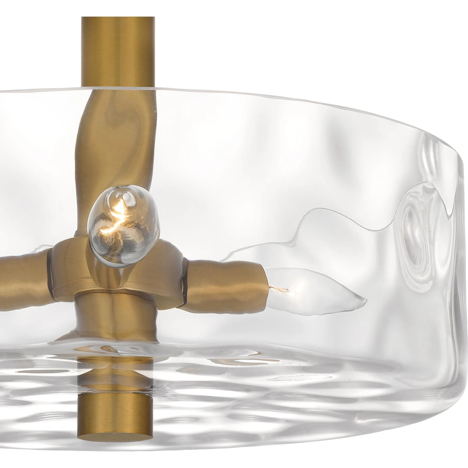 Calpella 14 Inch 3 Light Semi Flush Mount By Quoizel 7 Calpella 14 Inch 3 Light Semi Flush Mount By Quoizel - Image 5