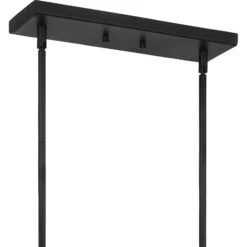 45 Inch 8 Light Linear Suspension Light By Quoizel -Light Bulbs Sales Store Quoizel RGA846MBK 6