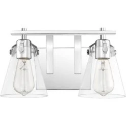13 Inch 2 Light Bath Vanity Light By Quoizel -Light Bulbs Sales Store Quoizel SAB8614C 2