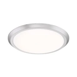 Verge 20 Inch 1 Light LED Flush Mount By Quoizel 25 Verge 20 Inch 1 Light LED Flush Mount By Quoizel -Light Bulbs Sales Store Quoizel VRG1620BN 4