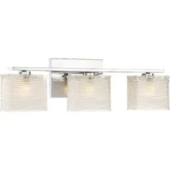 Westcap 22 Inch 3 Light Bath Vanity Light By Quoizel -Light Bulbs Sales Store Quoizel wcp8603c 3