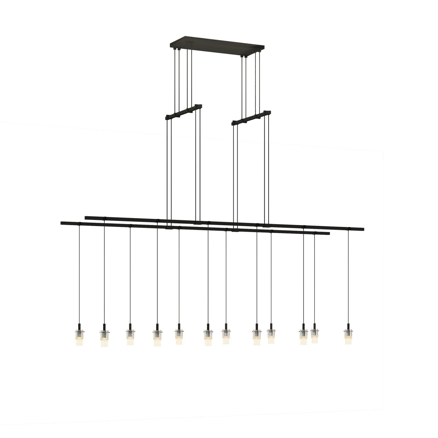 Robert Sonneman Suspenders 48 Inch 12 Light LED Linear Suspension Light By SONNEMAN 3 Robert Sonneman Suspenders 48 Inch 12 Light LED Linear Suspension Light By SONNEMAN
