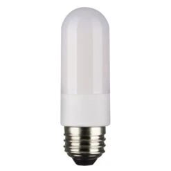 Dimmable 8 Watt 4000K T10 LED Light Bulb By Satco