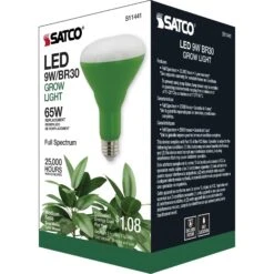 9 Watt 3500K BR30 LED Light Bulb By Satco -Light Bulbs Sales Store Satco S11441 306