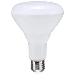 Dimmable 8.5 Watt 5000K BR30 LED Light Bulb By Satco