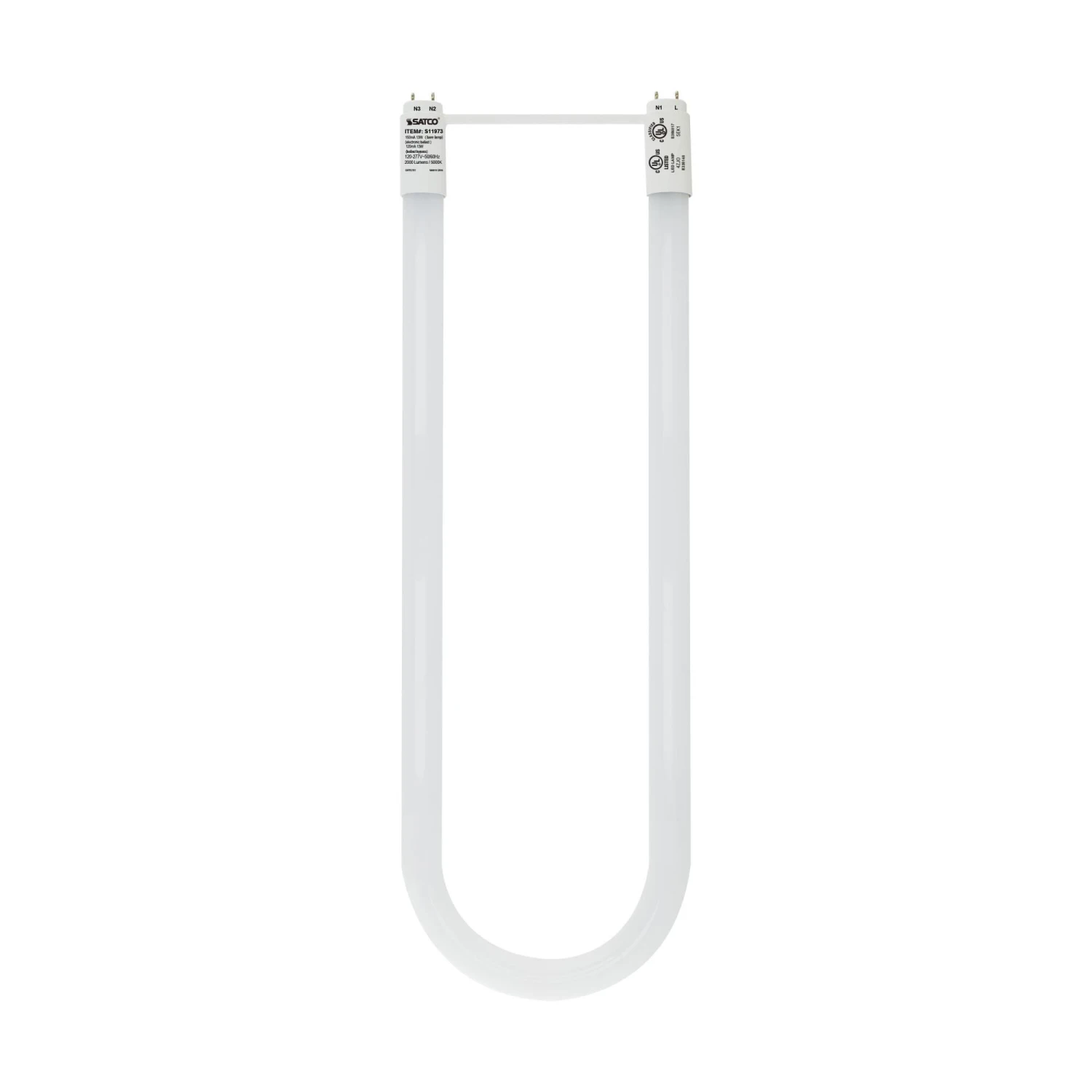 Dimmable 13 Watt 5000K T8 LED Light Bulb By Satco 3 Dimmable 13 Watt 5000K T8 LED Light Bulb By Satco