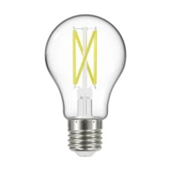 Dimmable 10.5 Watt 3000K A19 LED Light Bulb By Satco