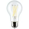 Dimmable 8 Watt 5000K A19 LED Light Bulb By Satco