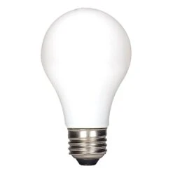 Dimmable 7.5 Watt 2700K A19 LED Light Bulb By Satco