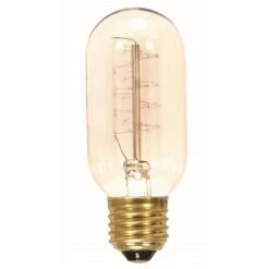 40 Watt T14 Vintage Light Bulb By Satco
