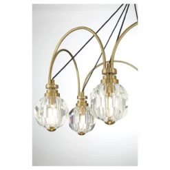 Burnham 26 Inch 6 Light LED Chandelier By Savoy House -Light Bulbs Sales Store Savoy House 1 2202 6 322 F