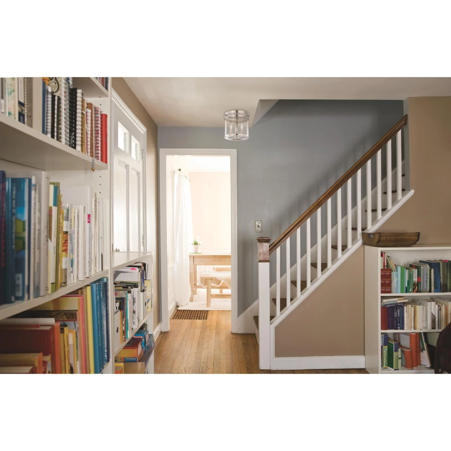 Penrose 12 Inch 3 Light Semi Flush Mount By Savoy House 7 Penrose 12 Inch 3 Light Semi Flush Mount By Savoy House - Image 5