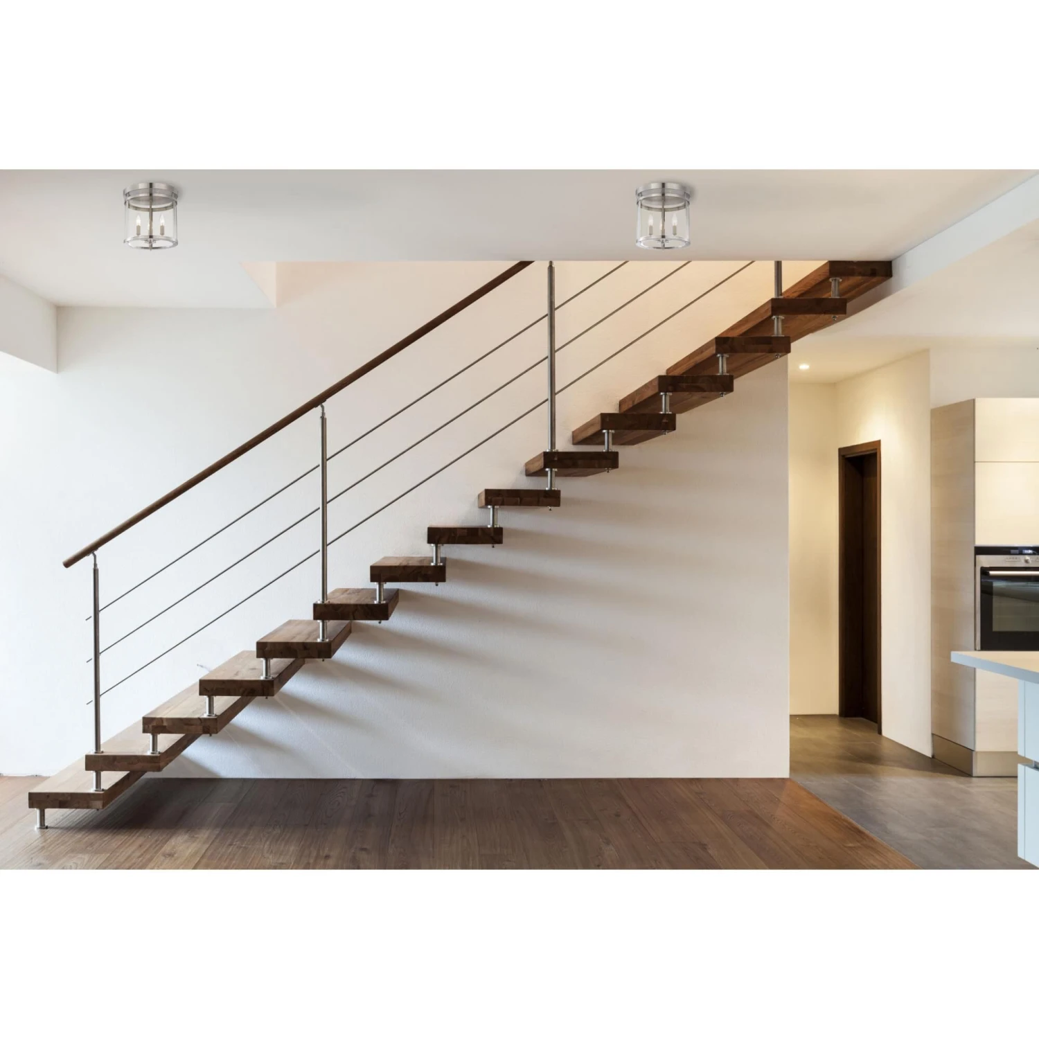 Penrose 12 Inch 3 Light Semi Flush Mount By Savoy House 10 Penrose 12 Inch 3 Light Semi Flush Mount By Savoy House - Image 8