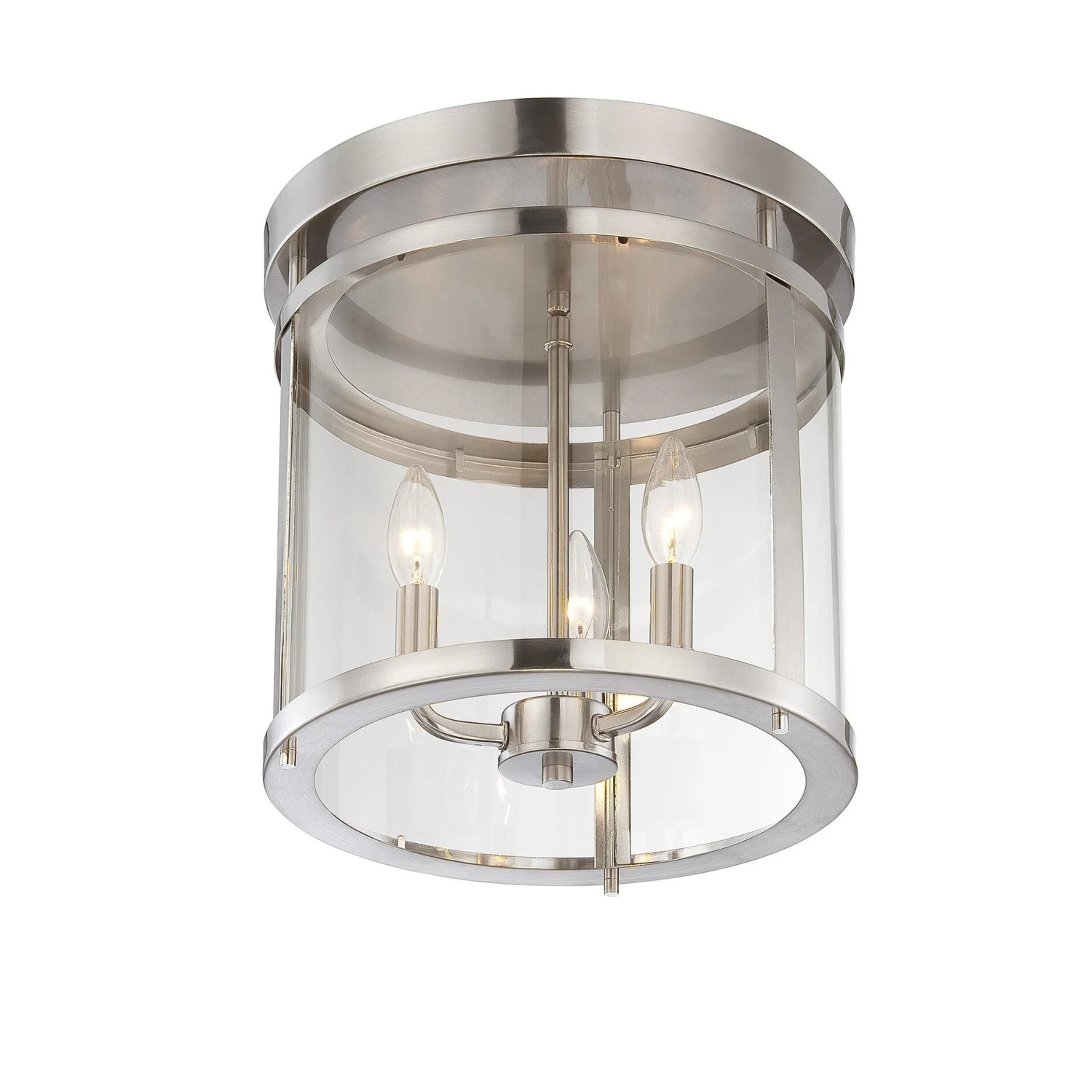 Penrose 12 Inch 3 Light Semi Flush Mount By Savoy House 9 Penrose 12 Inch 3 Light Semi Flush Mount By Savoy House - Image 7