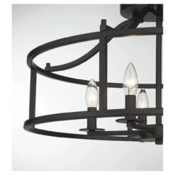 Stockton 24 Inch 5 Light Semi Flush Mount By Savoy House 15 Stockton 24 Inch 5 Light Semi Flush Mount By Savoy House -Light Bulbs Sales Store Savoy House 6 1679 5 89 f
